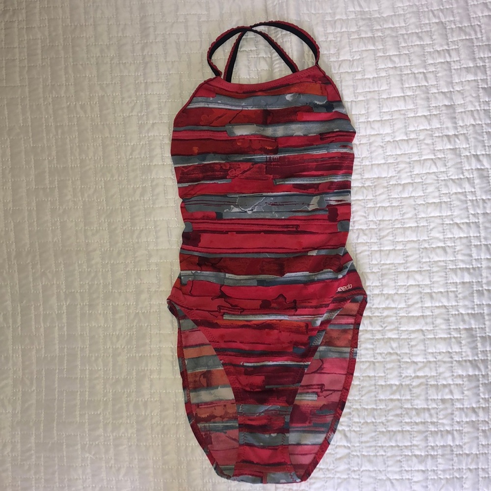 Speedo One Piece Bathing Suit Swimwear
